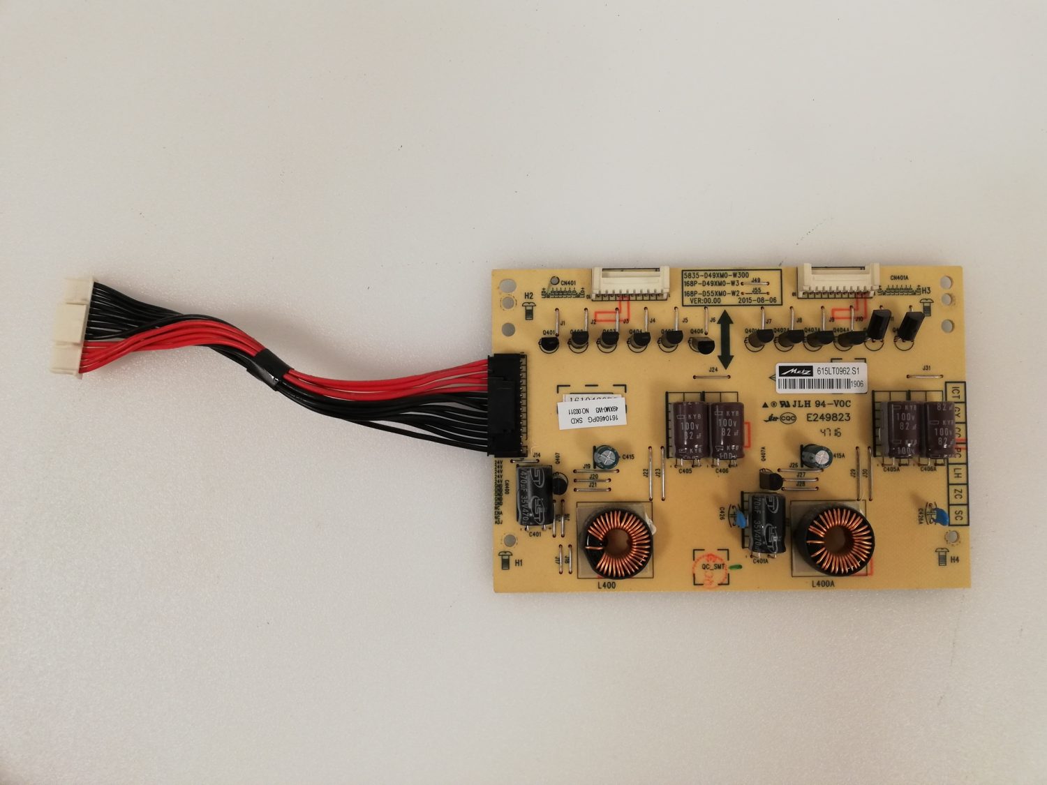 LED Driver Board 168P-D49XM0-W3 5835-D49XM0-W300 615LT0962.S1 Metz ...